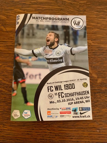 Programme match will vs - de, fc