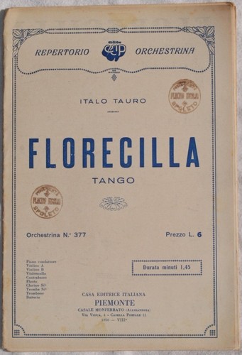 Italo tauro florecilla tango - italo,