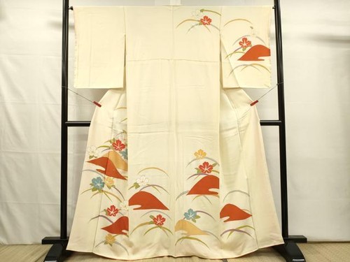 Kimono japonais houmongi - kimono,