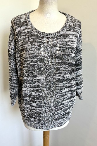 Pull t40 noir blanc - pull, maille