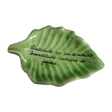 Coupelle Feuille Céramique