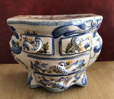 Boîte à Bijoux ?? Ancienne Petite Commode En Faïence  BE