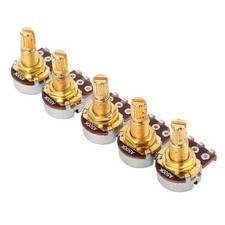 5 potentiomètres de
