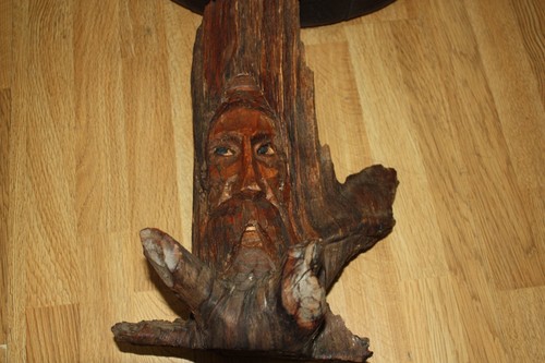 Sculpture tête homme - d’homme, en