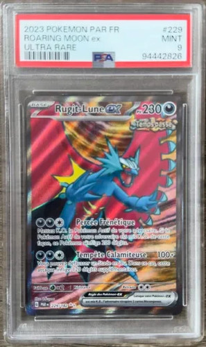 Carte pokémon rugit lune - pokémon, ex