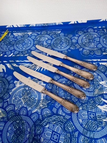Lot couteaux nogent inox - 5,