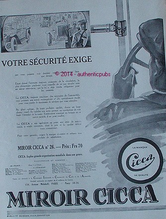 Publicite cicca miroir 26 - miroir,