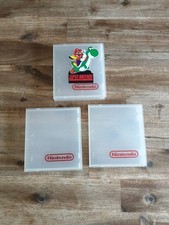 Lot 3 Boite De Protection Rangement Vintage OFFICIELLE NINTENDO NES  Étui Rare !
