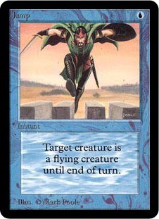 Magic mtg jump alpha - jump,
