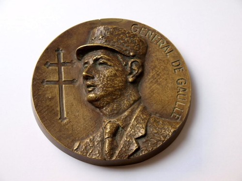 Gaulle médaille - de, gaulle: