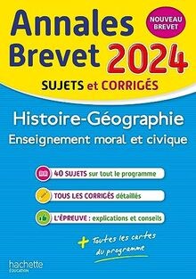 Annales brevet 2024 - brevet,