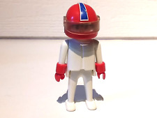 PLAYMOBIL 3303/ PERSONNAGE PILOTE MOTOS VINTAGE " UVEX"