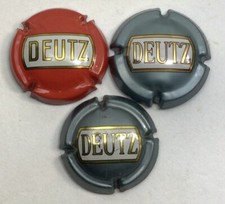 DEUTZ - N° 22 - 23a - 23h - CAPSULES CHAMPAGNE - Lot 33