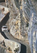 Plaque métal   voiture rallye