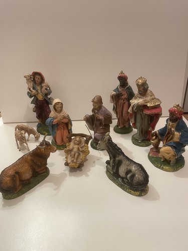 Crèche italienne ancienne - , en