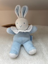 Doudou vintage lapin hochet Vite un câlin Moulin Roty