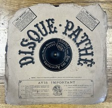DISQUES PATHE CENTRE