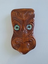 Masque Tiki bois Sculpté