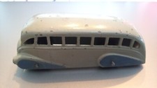 DINKY TOYS(GB): STREAMLINER BUS gris,Ailes Bleues - No 29B 