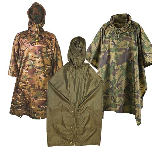 Ripstop adventure poncho ou - ripstop,