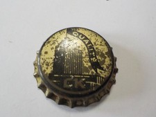 CAPSULE ANCIENNE VERSO LIEGE BIERE BRASSERIE CK PERLE ALSACE STRASBOURG