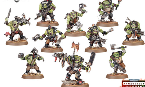 Warhammer 40k ork boyz x10 - 40k, nos