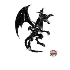 Figurine Dragon Noir aux Yeux