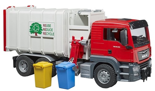 Bruder camion poubelle man - bruder,