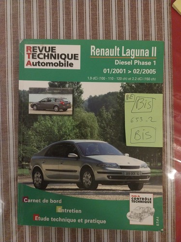 Revue technique renault laguna - technique,