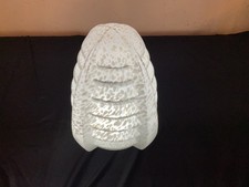 Gros GLOBE obus lustre PLAFONNIER ART DÉCO 1930 BUILDING SKYSCRAPER