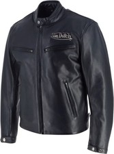 Veste en cuir de moto Dutch X