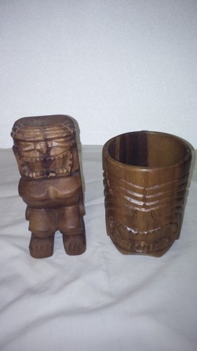 Tiki style statue and - (#300),