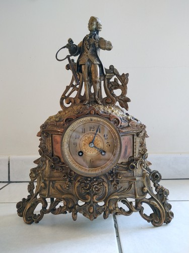Horloge ancienne 19eme siècle - horloge,