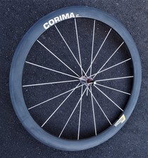roue avant CORIMA 700 aéro carbone 45 mm à patins route tri contre la montre