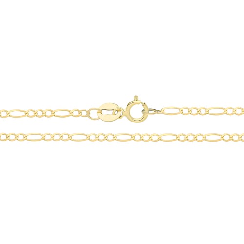 Chaine figaro femme - femme, 2mm