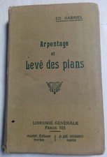 Arpentage et levé des plans