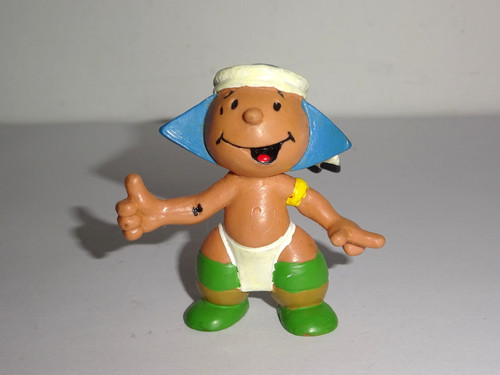 Figurine pvc vintage - pvc, plume