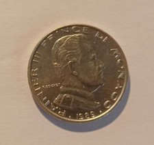  Pièce 1 Franc RAINIER III