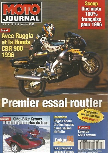 Moto journal 1212 honda - journal,