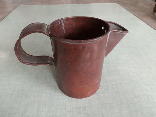 Pichet cuivre vintage - en,