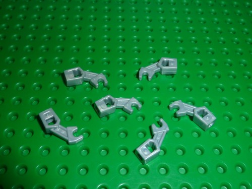 Lego pearlltgray minifig - 6x,