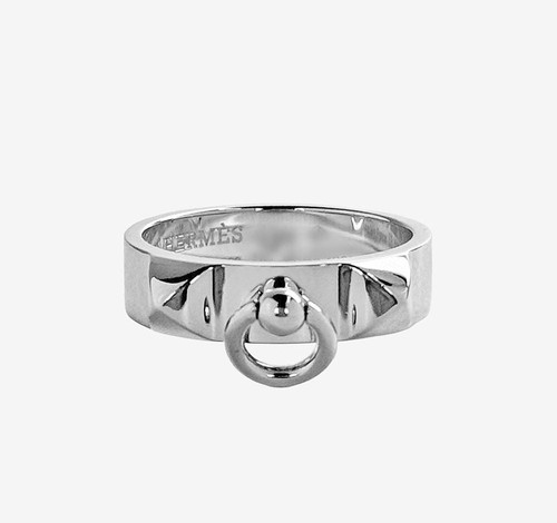Hermes bague argent méduse - argent,