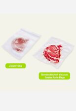 Alimentaire 2 Rouleaux de 28 x 600 cm Sac Sous Vide pour la Conservation