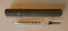 Ancien Thermomètre pour laitier dans son tube d'origine