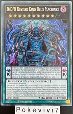 Carte YU-GI-OH! D/D/D DEVISER KING DEUS MACHINEX MP23-EN023 Secret Rare NEUF