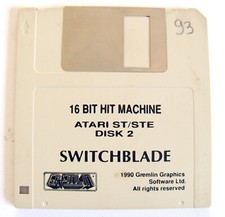 Rare SWITCHBLADE Atari ST - jeu / game for ATARI ST / STF / STE 520 1040 MEGA ST