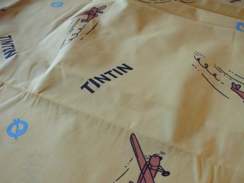 Coupon tissu tintin - ",