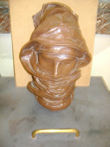 Masque cuir décoration - masque,