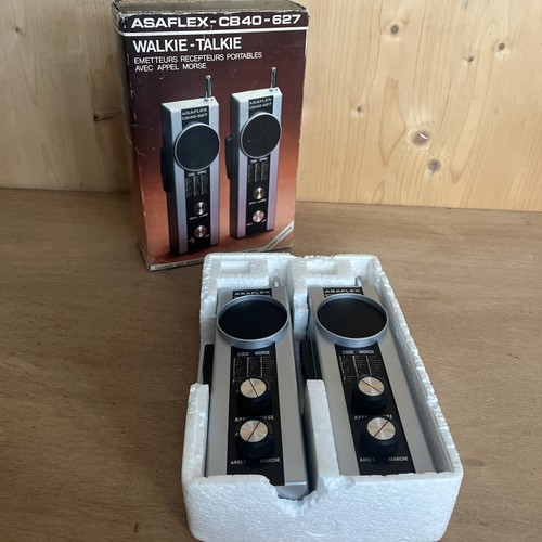 Ancienne paire talkie walkie - ancienne,