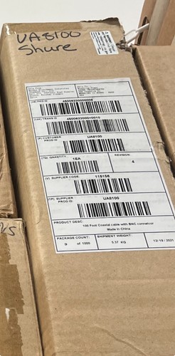 Shure 100 uhf remote - 100’,